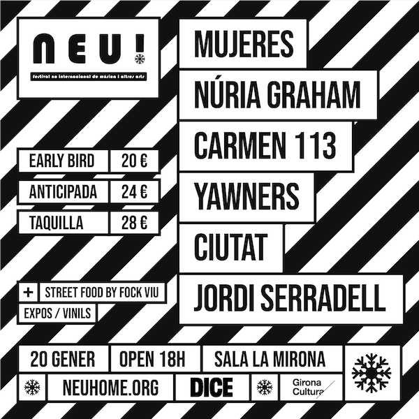 NEU! Festival 2024, ya conocemos el cartel por su décimo aniversario
