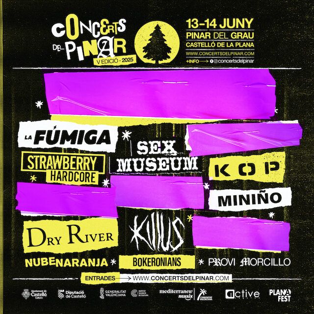 Concerts del Pinar 2025 ¡Venta de entradas y primeras confirmaciones!