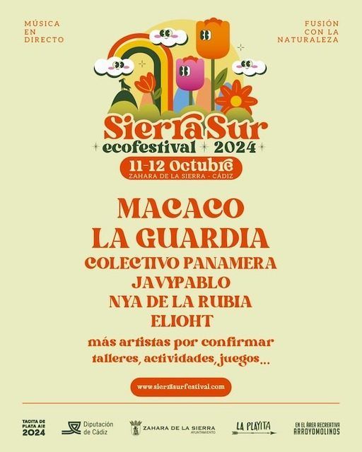 Sierrasur Ecofestival 2024 ¡Venta de entradas y primeras confirmaciones!