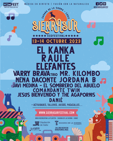 SIERRASUR Festival 2023 desvela su cartel al completo