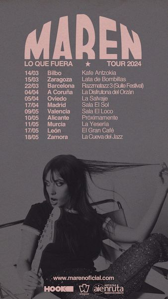 Maren anuncia su gira por salas «Lo que Fuera – Tour 2024»