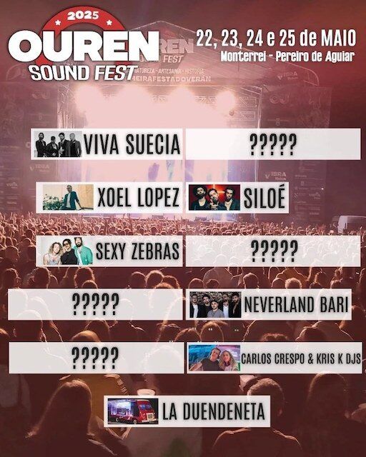 Ouren Sound Fest 2025 ¡Venta de entradas y primeras confirmaciones!