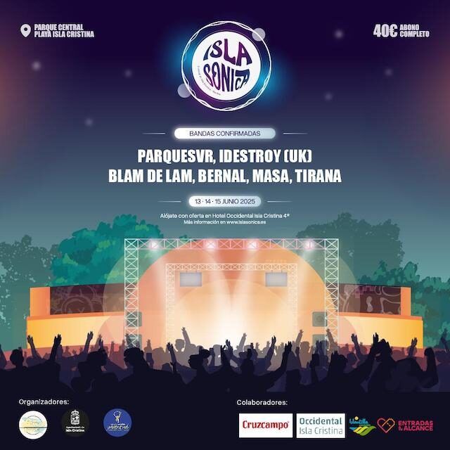 Islasónica 2025 ¡Venta de entradas y primeras confirmaciones!