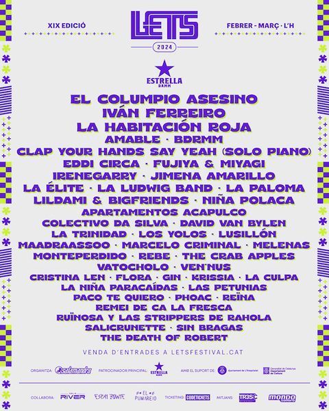 El festival Let’s 2024 anuncia su cartel completo: La Habitación Roja, El Columpio Asesino y más