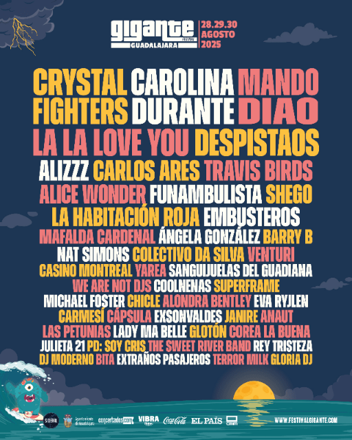 Festival Gigante 2025 ¡Entradas y cartel completo!