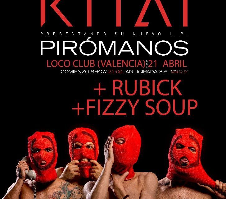 Kitai en concierto en Valencia (21.04.18 | Loco Club)