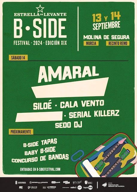 BSIDE FESTIVAL 2024 ¡Nuevas confirmaciones! Siloé, Cala Vento, Serial Killerz y Sedo DJ