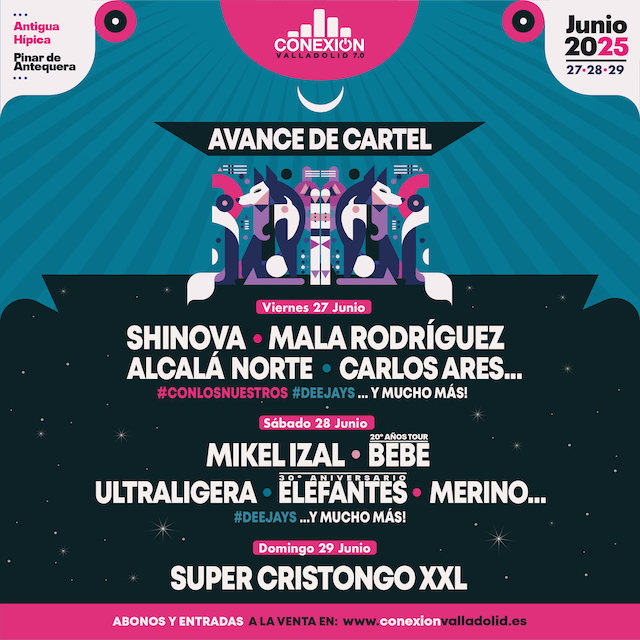 Conexión Valladolid 2025 ¡Venta de entradas y primeras confirmaciones!