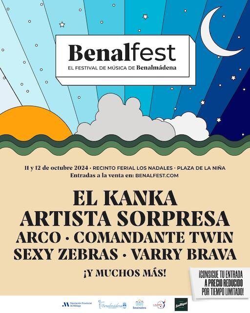 Benalfest 2024 ¡Venta de entradas y primeras confirmaciones!