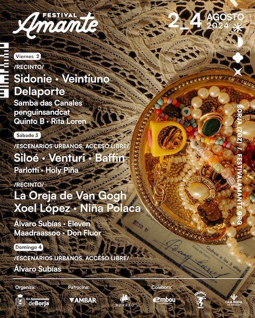 Festival Amante 2024 ¡Cartel completo y venta de entradas!