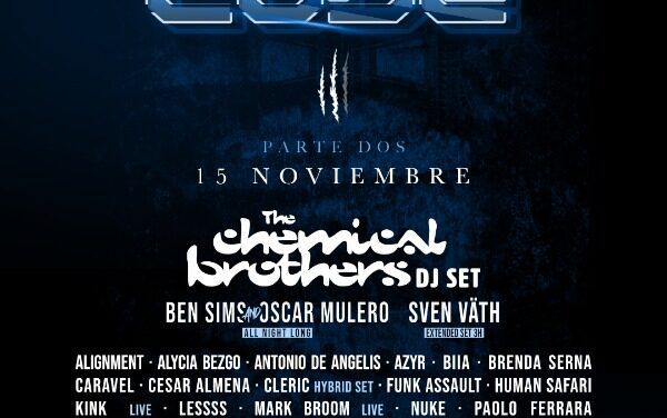 CODE celebra 22 años con un cartel histórico en FABRIK: The Chemical Brothers (DJ Set), Sven Väth y un all night long de Ben Sims & Oscar Mulero