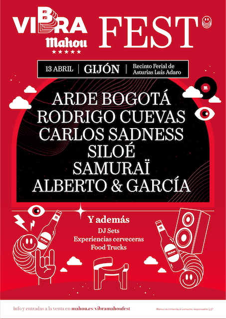 Vibra Mahou Fest 2024 ¡Vuelve a Asturias y con un cartel de lujo!