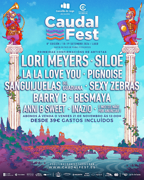 Caudal Fest 2026 enciende motores: Lori Meyers, Siloé y una oleada de talento en su primer avance
