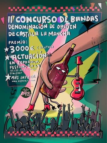 Zeporock Fest 2024 ¡Concurso de bandas! ¡Inscripciones abiertas!
