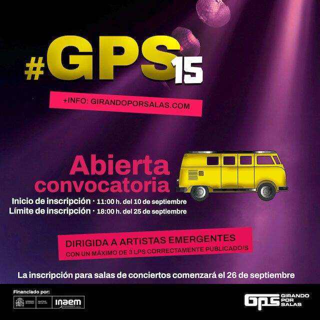 Girando Por Salas: Decimoquinta convocatoria ¡Inscripciones abiertas!