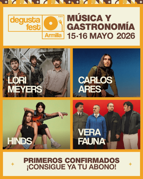 Lori Meyers, Carlos Ares, Hinds y Vera Fauna encabezan las primeras confirmaciones del Degusta Fest Armilla 2026