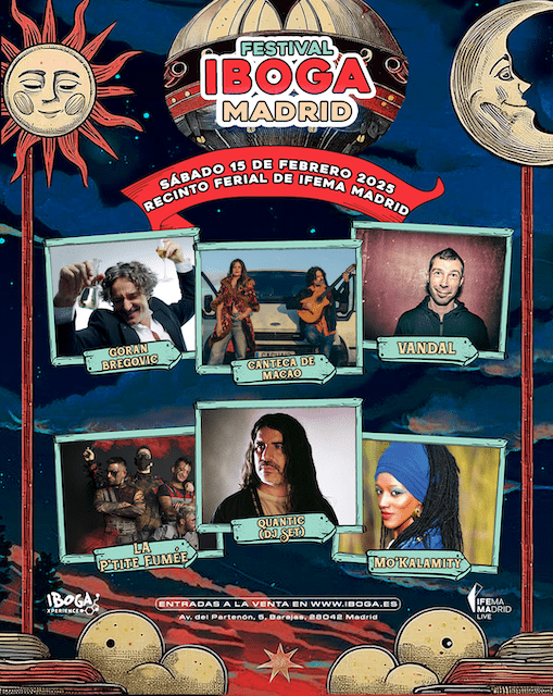 Festival Iboga Madrid 2025 ¡Venta de entradas y cartel completo!