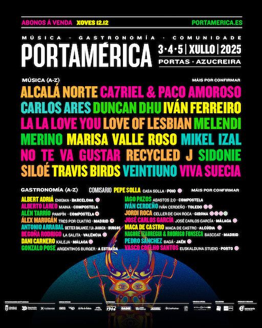 PortAmérica 2025 ¡Ventas de entradas y primeras confirmaciones!