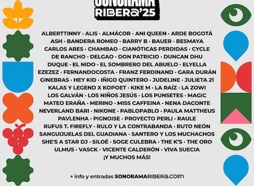 Sonorama Ribera 2025 ¡Venta de entradas y primeras confirmaciones!