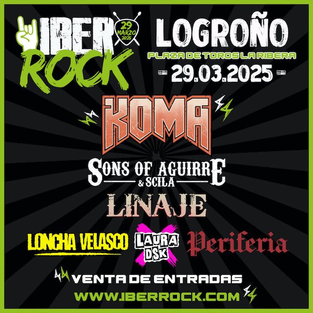 Iber Rock 2025 ¡Venta de entradas y cartel completo!