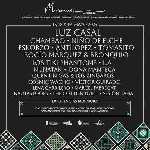 Festival ‘Murmura Alpujarra’ 2024 ¡Venta de entradas y cartel completo!