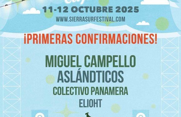 SIERRASUR 2025 ¡Venta de entradas y primeras confirmaciones!
