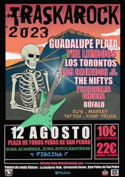 Traska Rock 2023 desvela su cartel de su nueva edición