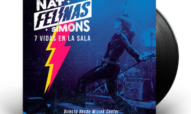 Ya podemos disfrutar del nuevo disco de Nat Simons “7 Vidas en La sala. Directo desde Wizink Center”