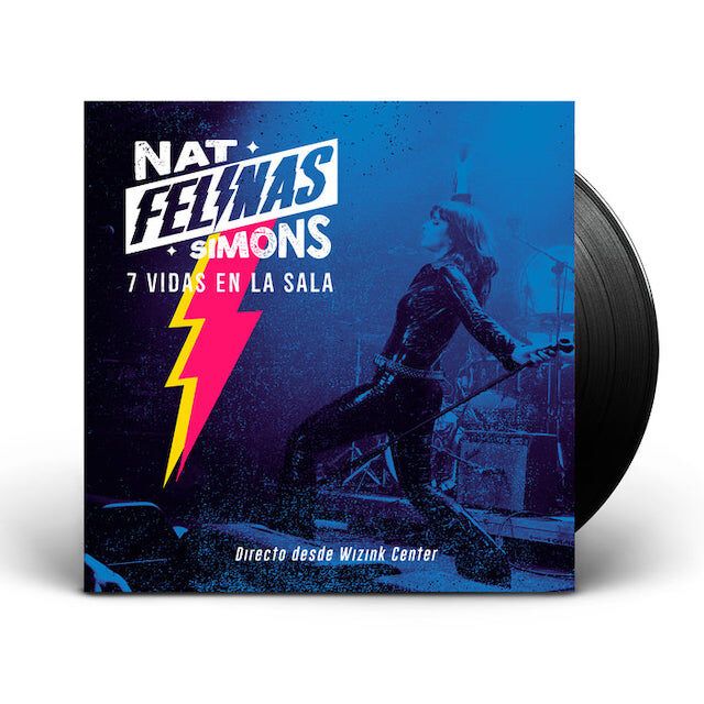 Ya podemos disfrutar del nuevo disco de Nat Simons “7 Vidas en La sala. Directo desde Wizink Center”