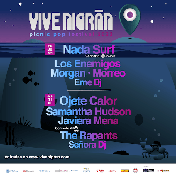 Vive Nigrán 2023 desvela su cartel completo