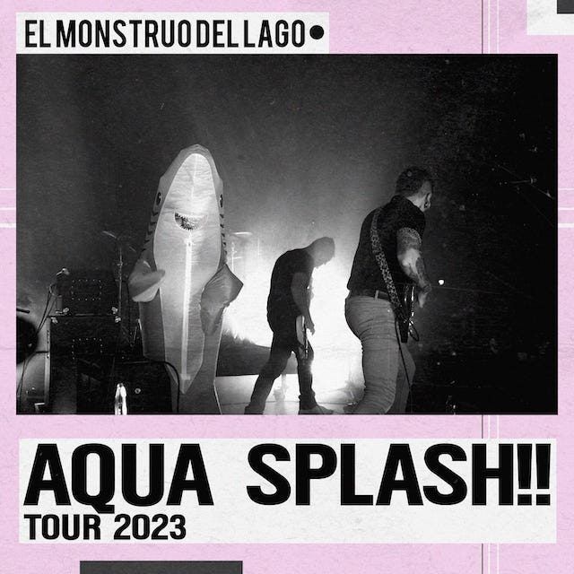 Os presentamos «Aqua Splash!!», primer disco en directo de El Monstruo del Lago