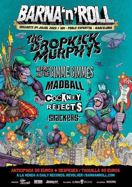BARNA’N’ROLL 2023: El festival de punk rock que revolucionará Barcelona