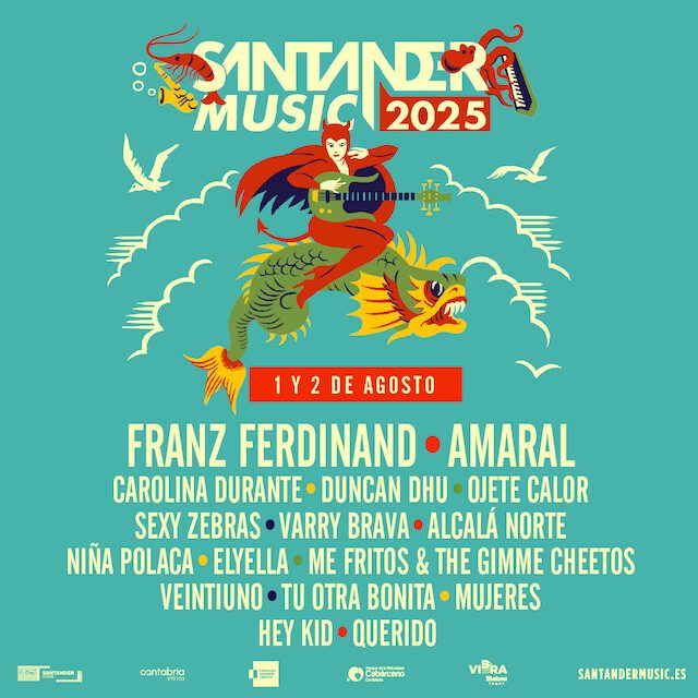 Santander Music 2025 ¡Venta de entradas y cartel!