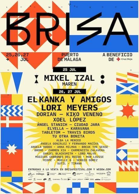 Brisa Festival 2024 – Cartel y venta de entradas ¡25, 26 y 27 de julio en Málaga!