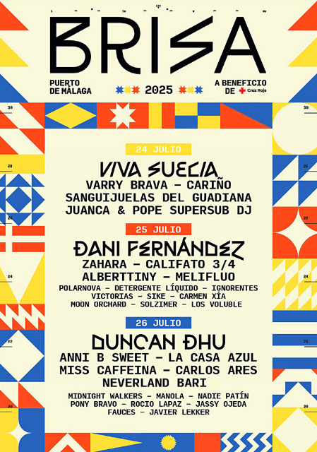 Brisa Festival 2025 ¡Cartel por días y venta de entradas!