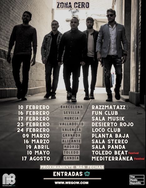 Neverland Bari anuncia su gira para 2024 ‘Zona Cero’ ¡Comprar entradas!