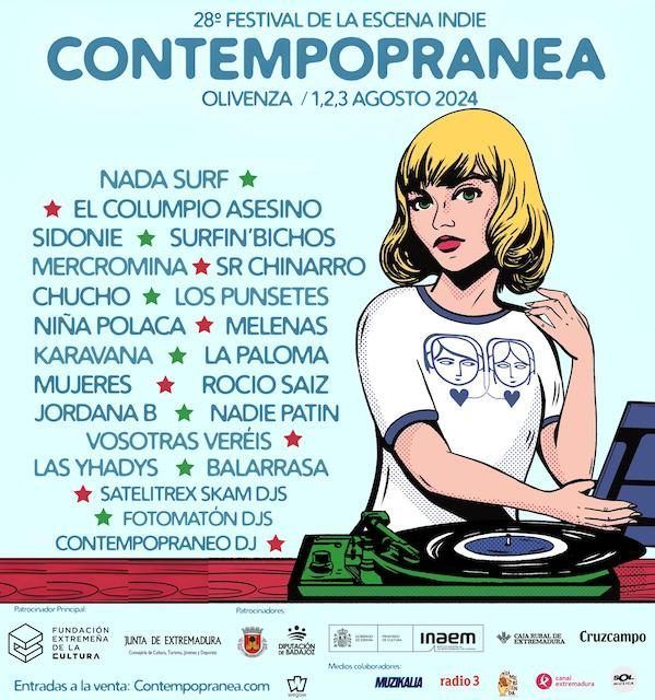 Festival Contempopranea 2024 ¡Venta de entradas y cartel completo!