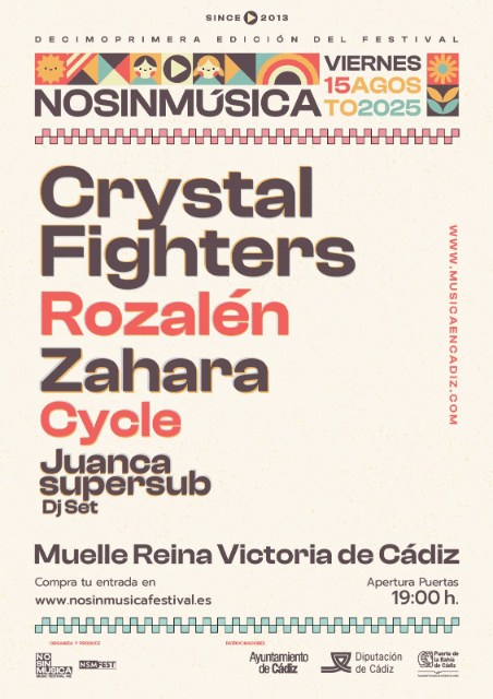 NOSINMÚSICA 2025 ¡Venta de entradas y cartel completo!