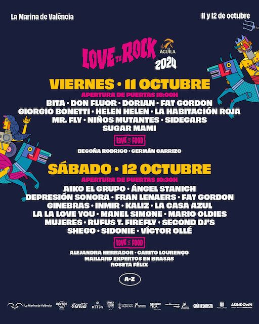 Love to Rock 2024 ¡Venta de entradas y cartel por días!