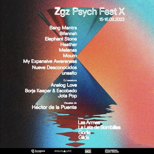 Ya está aquí la X edición de Zaragoza Psych Fest 2023