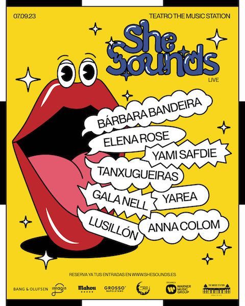 Ya está aquí la nueva edición de SHE SOUNDS, del 5 AL 8 de Septiembre (Madrid)