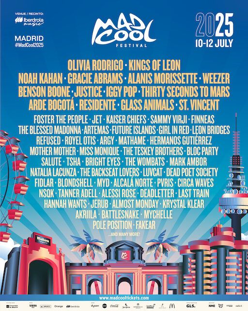 Mad Cool Festival 2025: ¡Entradas y primeras confirmaciones!