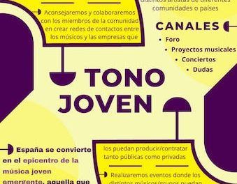 Descubre Tono Joven, comunidad de músicos creada para difundir las creaciones de grupos emergentes de habla hispana