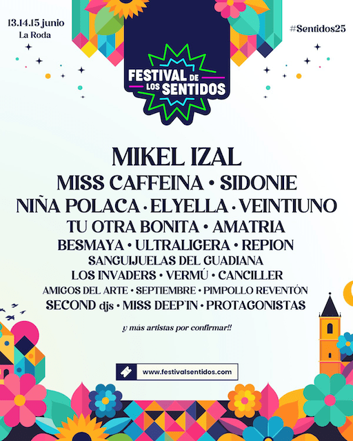 Festival de los Sentidos 2025 ¡Entradas y nuevas confirmaciones!