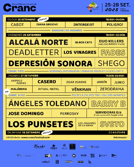 CRANC Illa de Menorca Festival 2025 ¡Entradas y cartel completo!