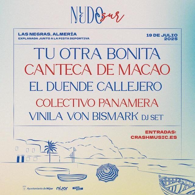 Nudo Sur 2025 ¡Venta de entradas y cartel completo!