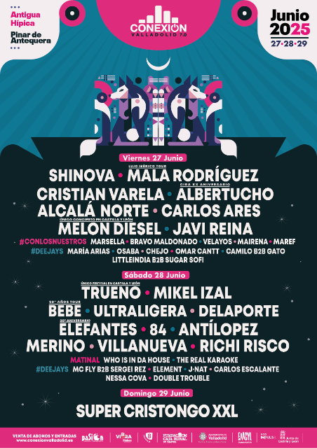 Conexión Valladolid 2025 ¡Venta de entradas y cartel completo!