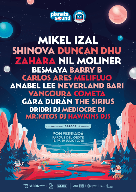 Planeta Sound 2025 ¡Venta de entradas y cartel completo!
