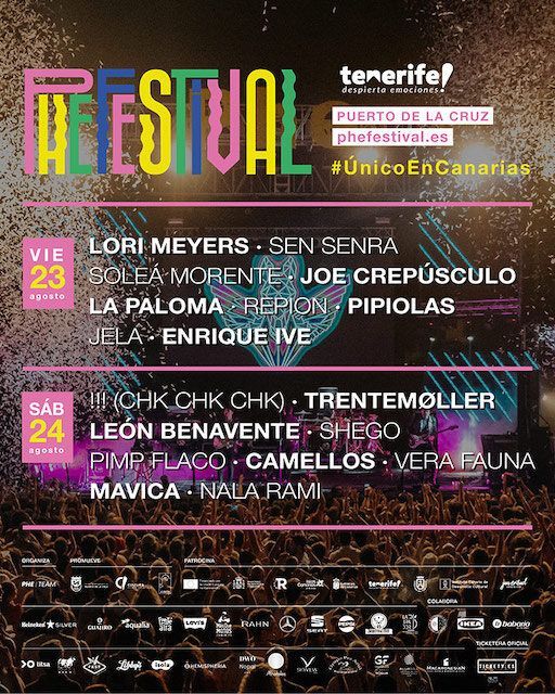 Phe Festival 2024 ¡Venta de entradas y cartel completo!
