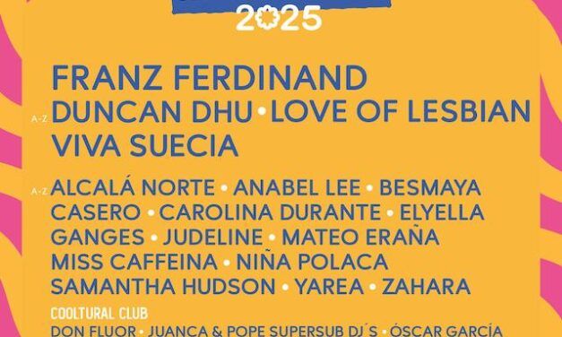 Cooltural Fest 2025 ¡Venta de entradas y segundas confirmaciones!